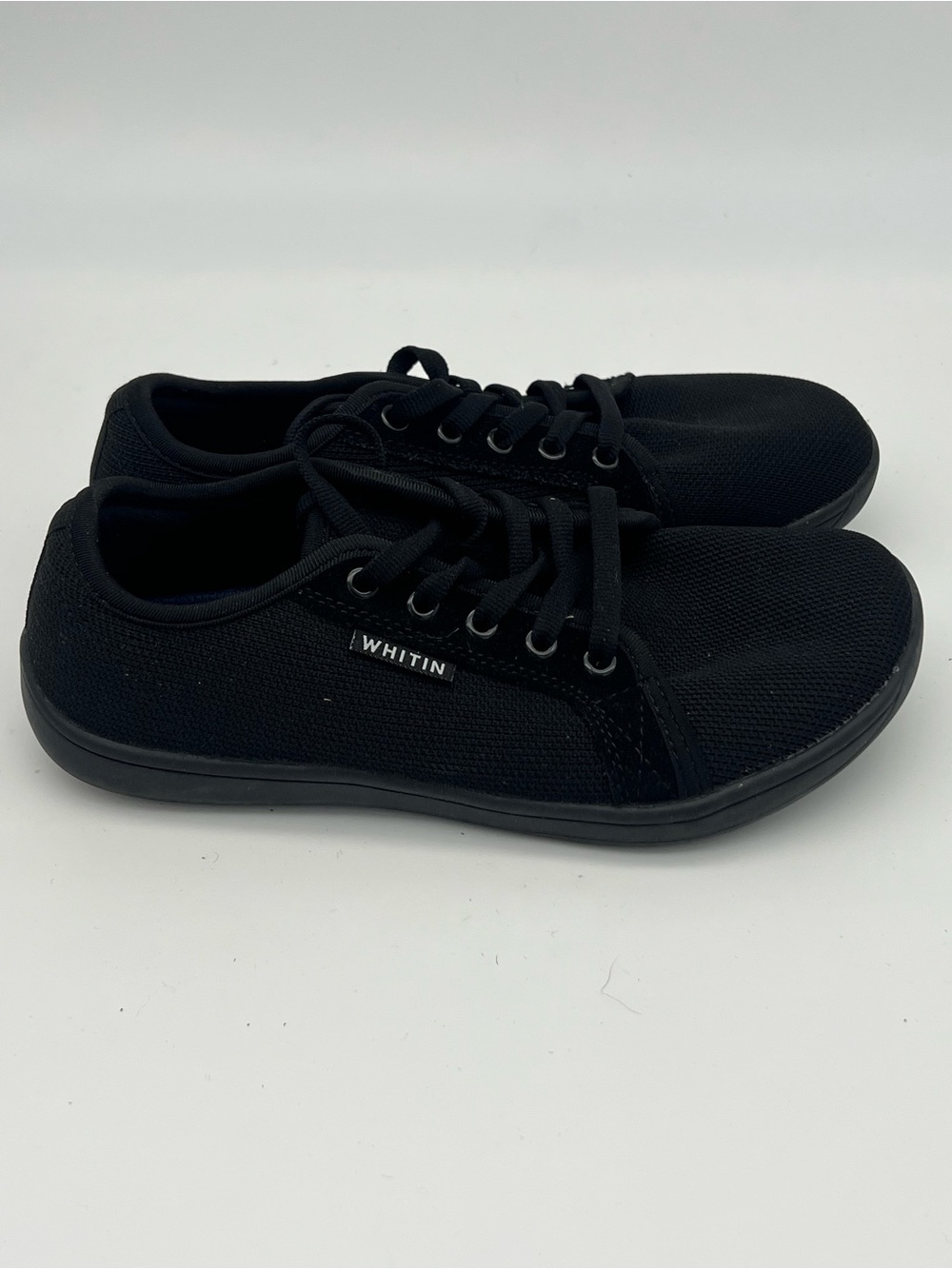 Whitin wide toe barefoot sneakers all black women’s size 7 / 38 athletic shoes